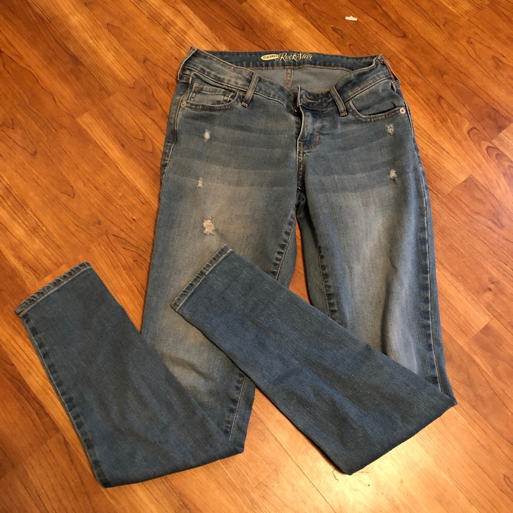 Size 2 Old Navy Rock Star Skinny Jeans Worn 3 time